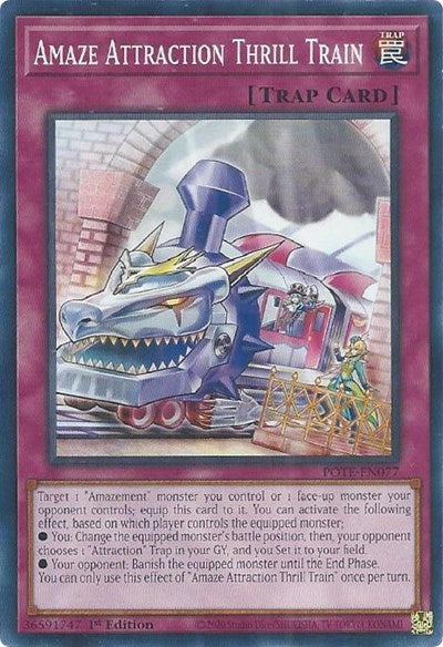 Amaze Attraction Thrill Train (POTE-EN077) [Power of the Elements]