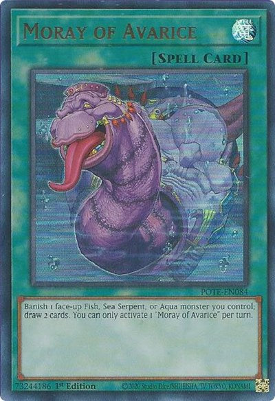 Moray of Avarice (POTE-EN084) [Power of the Elements]