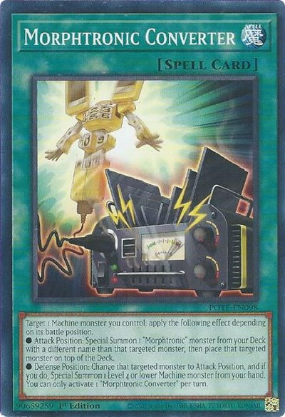 Morphtronic Converter (POTE-EN098) [Power of the Elements]