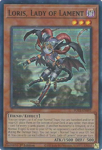 Loris, Lady of Lament (POTE-EN092) [Power of the Elements]