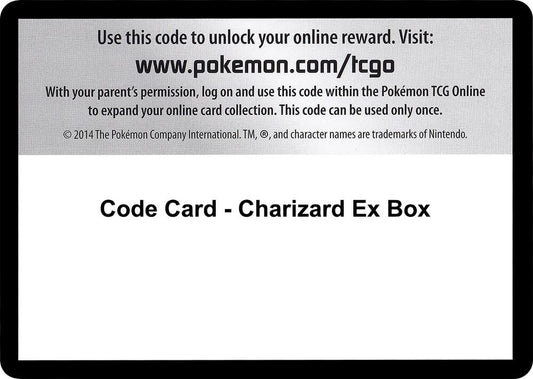 Code Card - Charizard EX Box [XY - Evolutions]