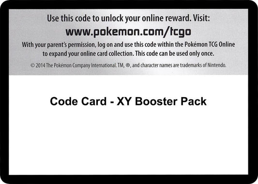 Code Card - XY Booster Pack [XY Base Set]
