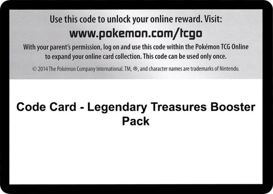 Code Card - Legendary Treasures Booster Pack [Legendary Treasures]