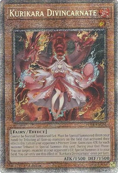 Kurikara Divincarnate (Starlight Rare) (POTE-EN031) [Power of the Elements]