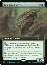 Tempered Sliver (Extended Art) (657) [Secret Lair Drop Series]