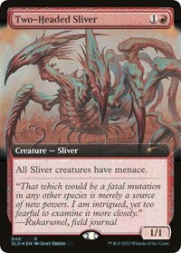 Two-Headed Sliver (Extended Art) (646) [Secret Lair Drop Series]