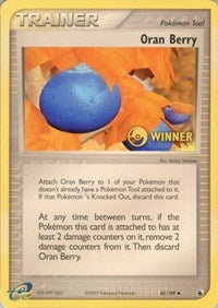 Oran Berry - 85/109 [Winner] (085/109) [League & Championship Cards]