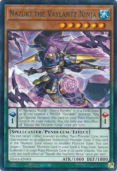 Nazuki the Vaylantz Ninja (TAMA-EN003) [Tactical Masters]