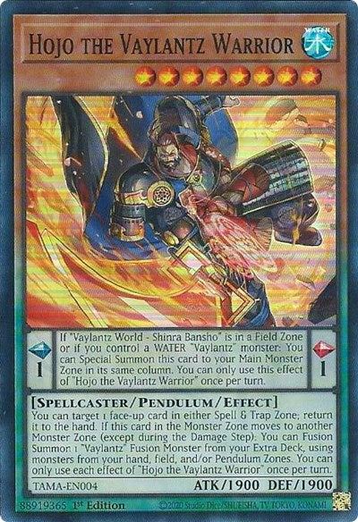 Hojo the Vaylantz Warrior (TAMA-EN004) [Tactical Masters]