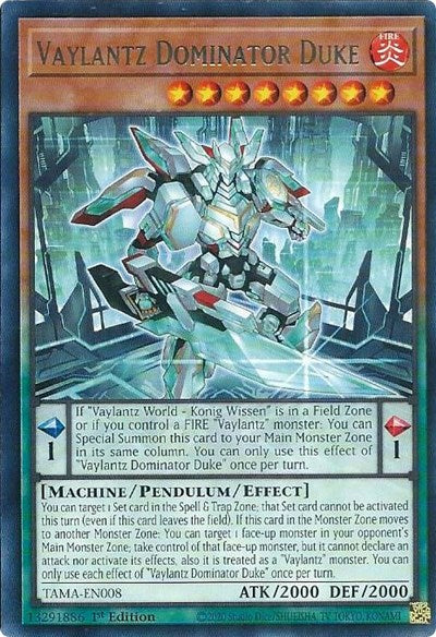 Vaylantz Dominator Duke (TAMA-EN008) [Tactical Masters]