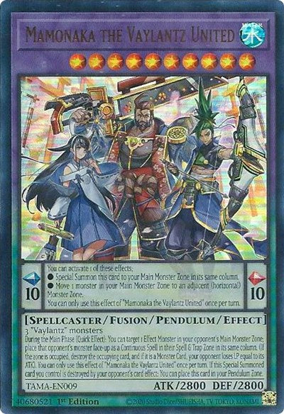 Mamonaka the Vaylantz United (TAMA-EN009) [Tactical Masters]