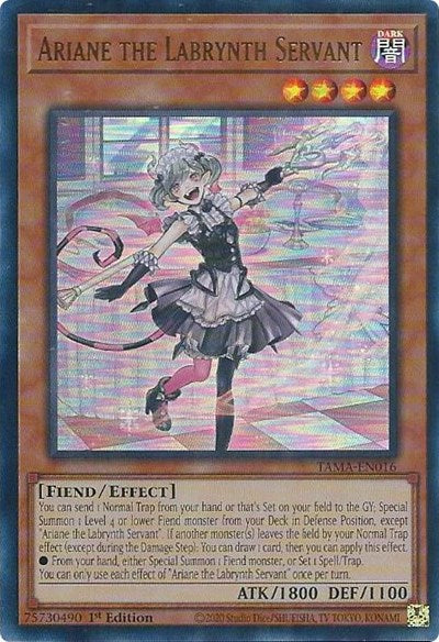 Ariane the Labrynth Servant (TAMA-EN016) [Tactical Masters]