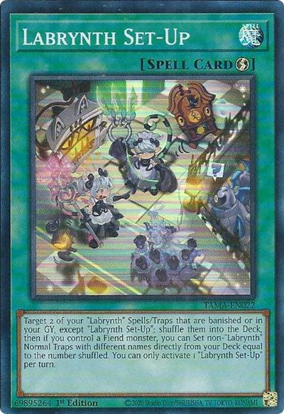 Labrynth Set-Up (TAMA-EN022) [Tactical Masters]