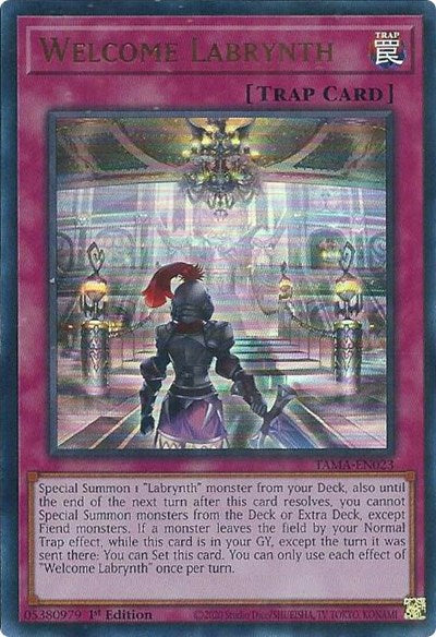Welcome Labrynth (TAMA-EN023) [Tactical Masters]
