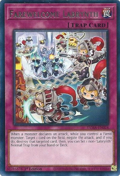 Farewelcome Labrynth (TAMA-EN024) [Tactical Masters]