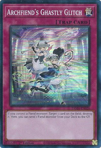 Archfiend's Ghastly Glitch (TAMA-EN026) [Tactical Masters]
