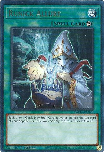 Runick Allure (TAMA-EN028) [Tactical Masters]