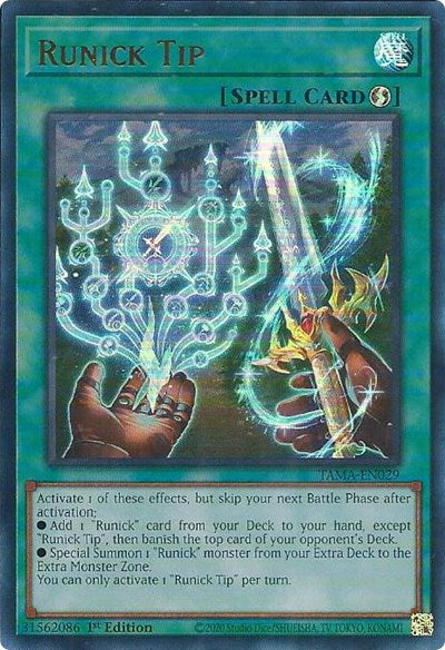 Runick Tip (TAMA-EN029) [Tactical Masters]