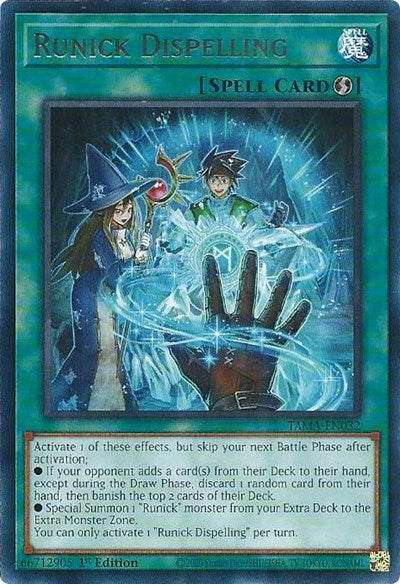 Runick Dispelling (TAMA-EN032) [Tactical Masters]