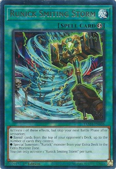 Runick Smiting Storm (TAMA-EN036) [Tactical Masters]