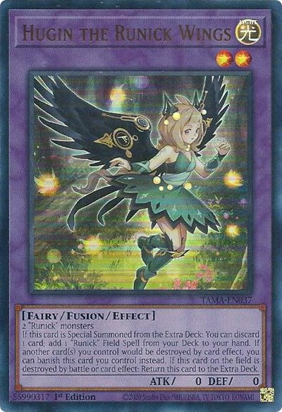 Hugin the Runick Wings (TAMA-EN037) [Tactical Masters]