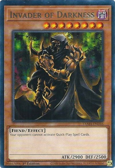 Invader of Darkness (TAMA-EN046) [Tactical Masters]