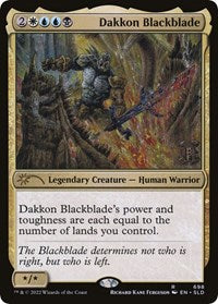 Dakkon Blackblade (698) [Secret Lair Drop Series]
