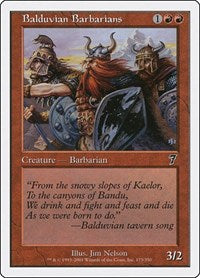 Balduvian Barbarians (173) [7th Edition]
