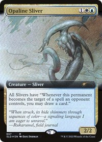 Opaline Sliver (Extended Art) (667) [Secret Lair Drop Series]