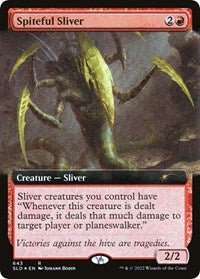 Spiteful Sliver (Extended Art) (643) [Secret Lair Drop Series]