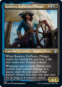 Ramirez DePietro, Pillager (Foil Etched) (60) [Commander: Dominaria United]