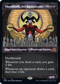 Sheoldred, the Apocalypse (Textured Foil) (331) [Dominaria United]