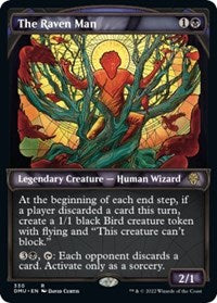 The Raven Man (Textured Foil) (330) [Dominaria United]