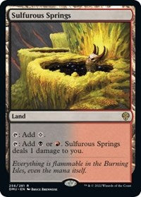 Sulfurous Springs (256) [Dominaria United]