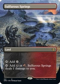 Sulfurous Springs (Borderless) (381) [Dominaria United]