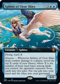 Sphinx of Clear Skies (Extended Art) (396) [Dominaria United]