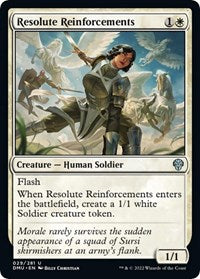 Resolute Reinforcements (29) [Dominaria United]