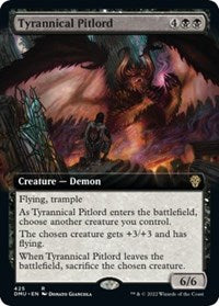Tyrannical Pitlord (Extended Art) (425) [Dominaria United]