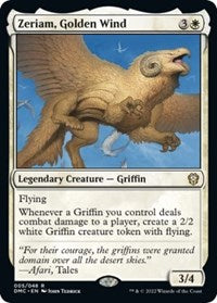 Zeriam, Golden Wind (5) [Commander: Dominaria United]