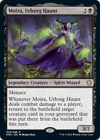 Moira, Urborg Haunt (6) [Commander: Dominaria United]