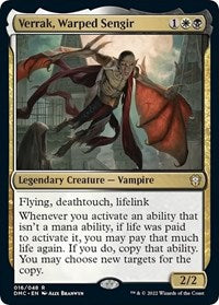 Verrak, Warped Sengir (16) [Commander: Dominaria United]