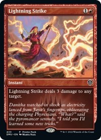 Lightning Strike (433) [Promo Pack: Dominaria United]