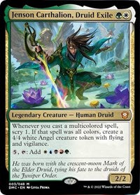 Jenson Carthalion, Druid Exile (3) [Commander: Dominaria United]