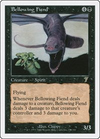 Bellowing Fiend (119) [7th Edition]