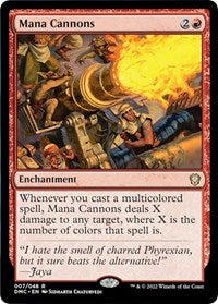 Mana Cannons (7) [Commander: Dominaria United]