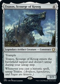 Traxos, Scourge of Kroog (195) [Commander: Dominaria United]