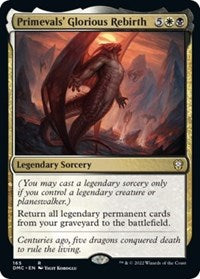 Primevals' Glorious Rebirth (165) [Commander: Dominaria United]