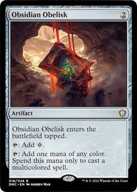 Obsidian Obelisk (18) [Commander: Dominaria United]