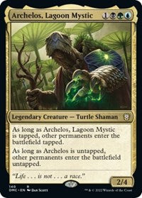 Archelos, Lagoon Mystic (140) [Commander: Dominaria United]