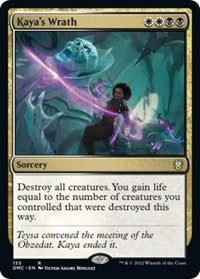 Kaya's Wrath (155) [Commander: Dominaria United]